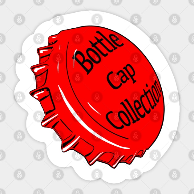 Bottle Cap Collection Sticker by Violent Ink